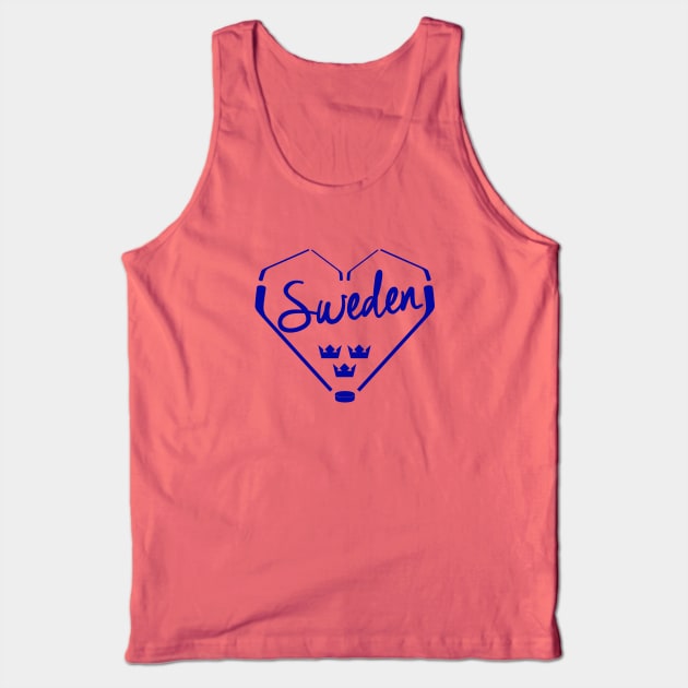 Heart of Sweden Tank Top by miniBOB